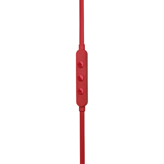 JBL Tune 305C USB - Red - Wired Hi-Res Earbud Headphones - Detailshot 2